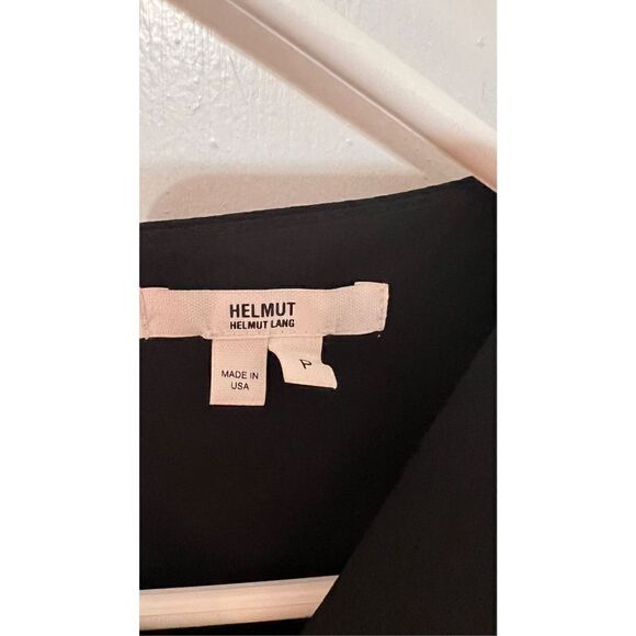 HELMUT LANG LITTLE BLACK DRESS BACK ZIP SIZE S - Picture 5 of 11